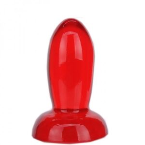 PLUG 9X3,2CM COR VERMELHO