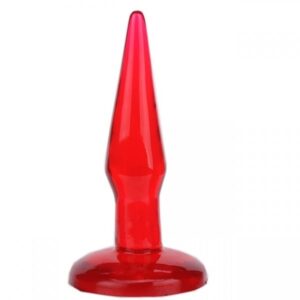 PLUG 12X2,5CM COR VERMELHO