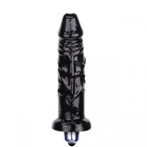 VIBRADOR 10 MODOS DE VIBRAÇÕES 12X3CM COR PRETO