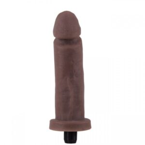VIBRADOR CYBER COR CHOCOLATE 18 x 4 CM
