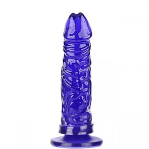 PÊNIS COM VENTOSA 18X4 CM COR LILÁS