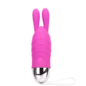 VIBRADOR COELHINHO BUNNY 12 VIBRAÇÕES ROSA