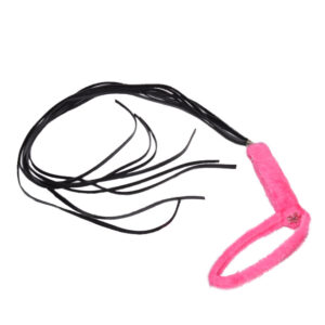 CHICOTE PELÚCIA PINK COM 8 TIRAS DE 80CM