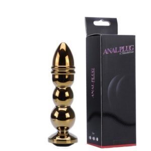 PLUG ANAL METAL BALA - DOURADO