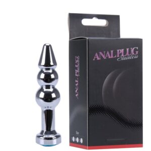 PLUG ANAL METAL PUMP  - CROMADO