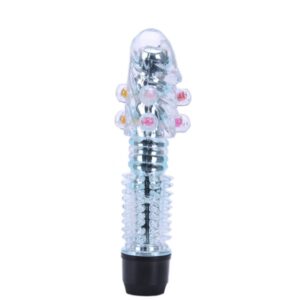 VIBRADOR PERSONAL TEXTURIZADO MACIO AZUL