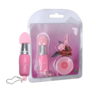 VIBRADOR CHAVEIRO 3 PONTAS - ROSA