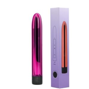 VIBRADOR PERSONAL METALIZADO - ROSA