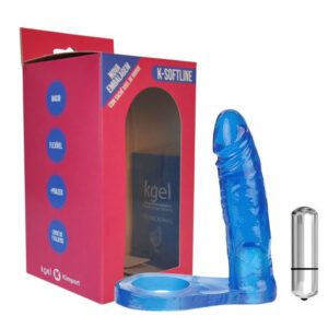 ANEL COMPANHEIRO COM 10 VIBRAÇÕES - AZUL