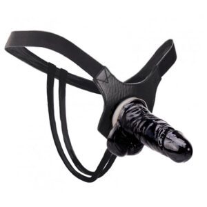 CINTA COM PENIS PEQUENO COR PRETO - 12 x 3,3 CM