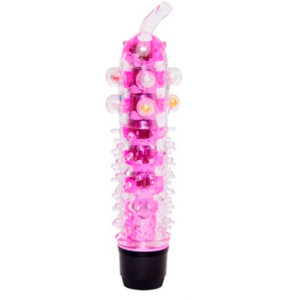 VIBRADOR PERSONAL PÉROLAS ROSA