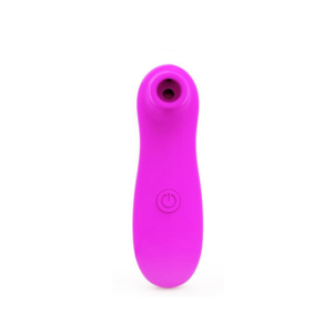 Vibrador Estimulador de Clitóris com 10 Níveis Vibrações USB - Silicone Aveludado Lilás