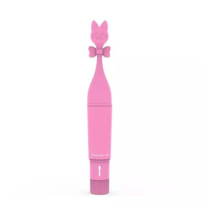 Vibrador com estimulador clitoriano Cat – Rosa