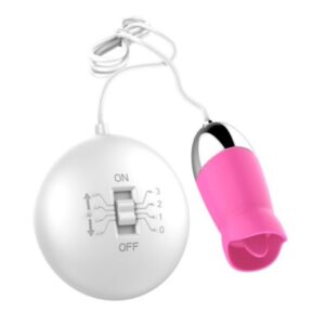 Cápsula vibratória com controle remoto - ROSA