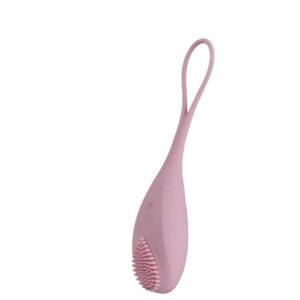Cápsula vibratória com controle remoto - Rosa