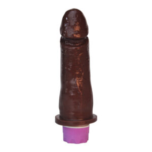 VIBRADOR USB RECARREGÁVEL 17X4 CM CHOCOLATE- 10 VIBRAÇÕES