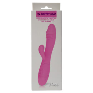 VIBRADOR RABITT E ESTIMULADOR DE CLITÓRIS - PRETTY LOVE SNAPPY
