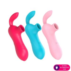 ESTIMULADOR E VIBRADOR RABBIT