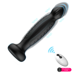 PLUG ANAL COM CONTROLE REMOTO