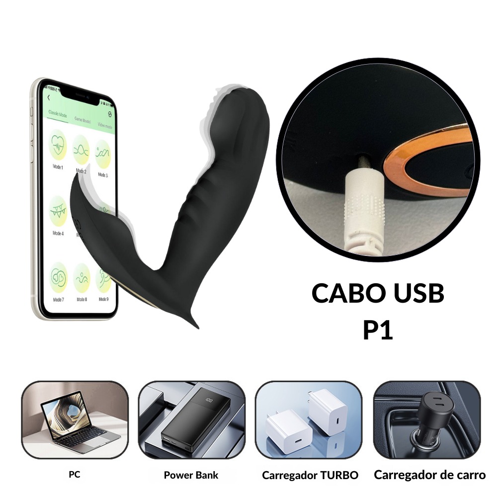 MASSAGEADOR DE PRÓSTATA VIBRATÓRIO - Imagem 3